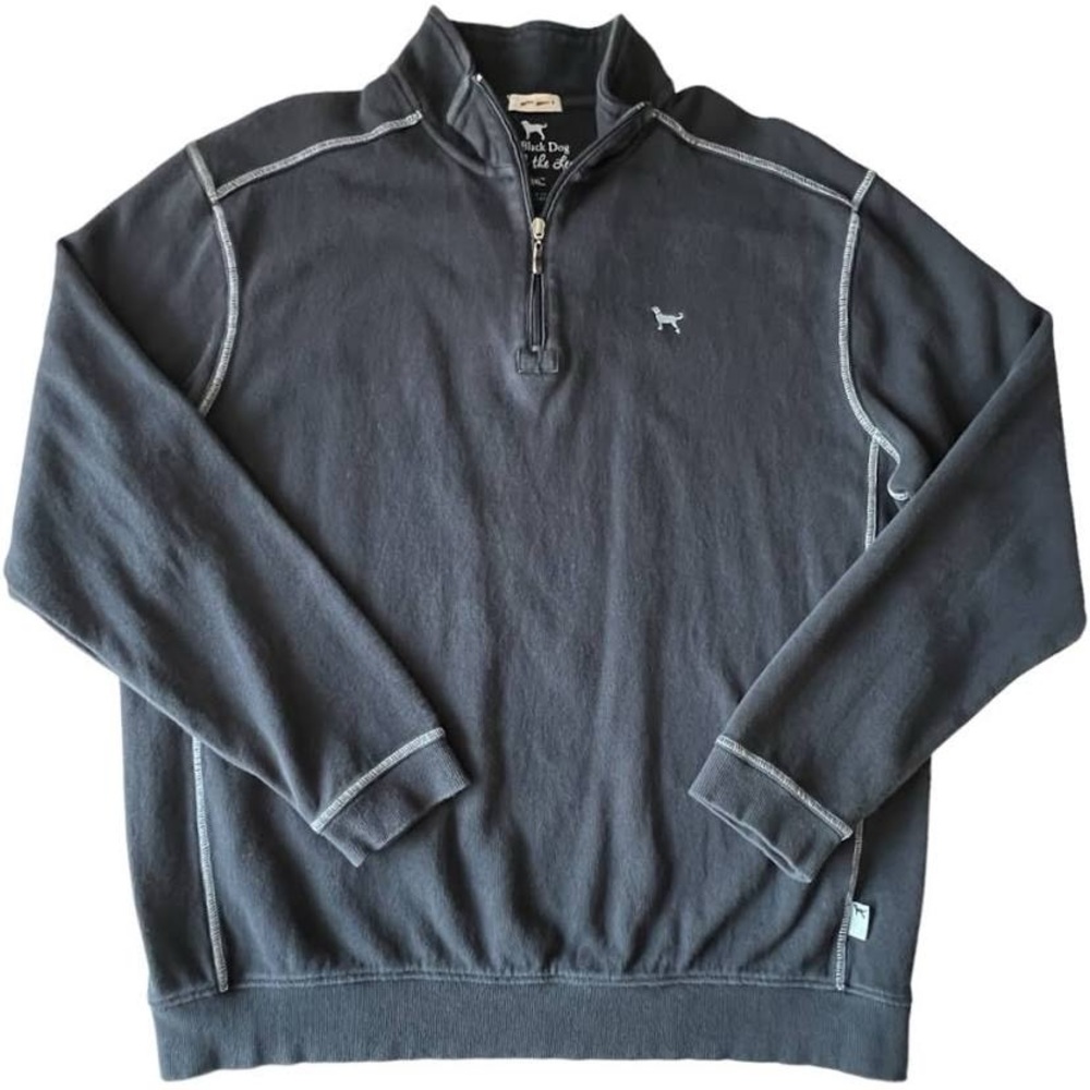 Black Dog Off The Leash Men’s Navy Quarter Zip